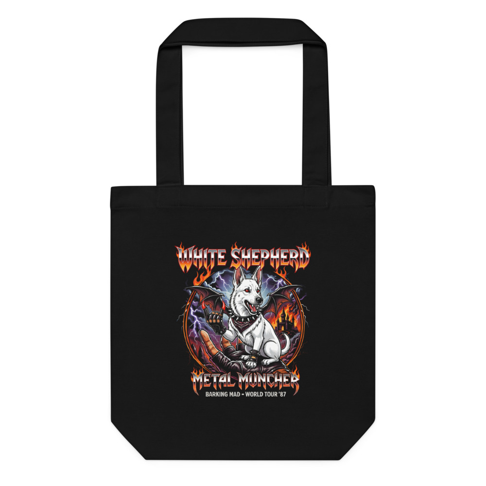 Tote bag Berger Blanc Suisse – Metal – AMOUR CHIEN