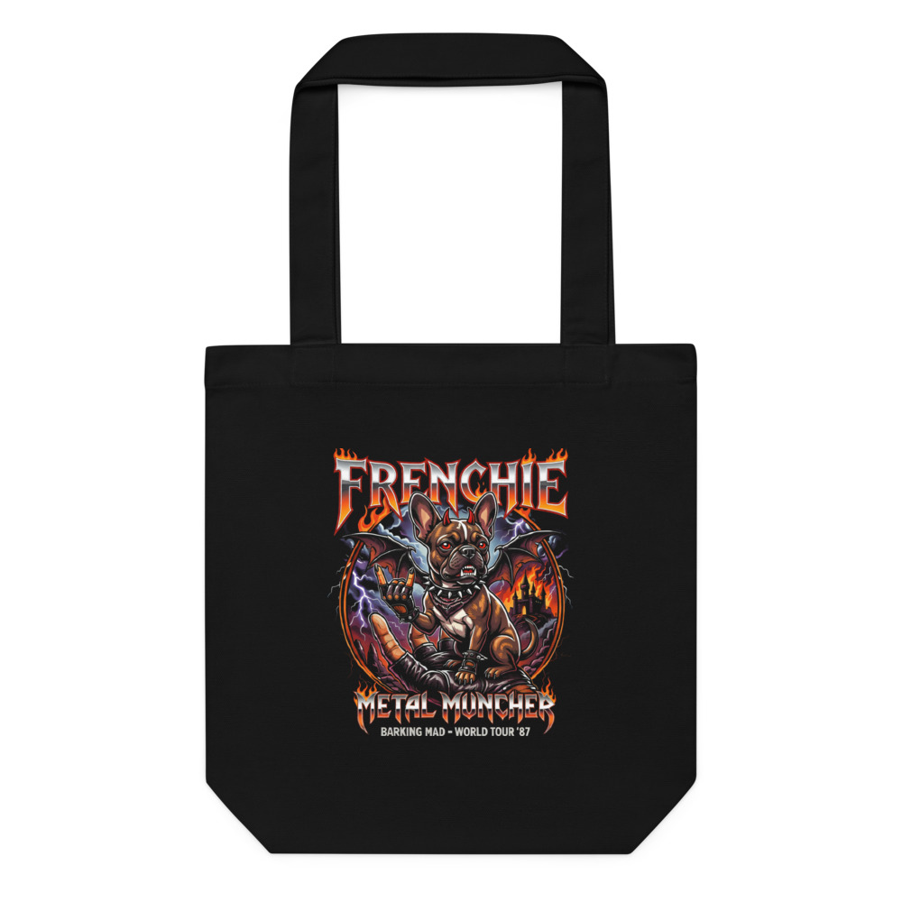 Tote bag Bouledogue Français – Metal – AMOUR CHIEN