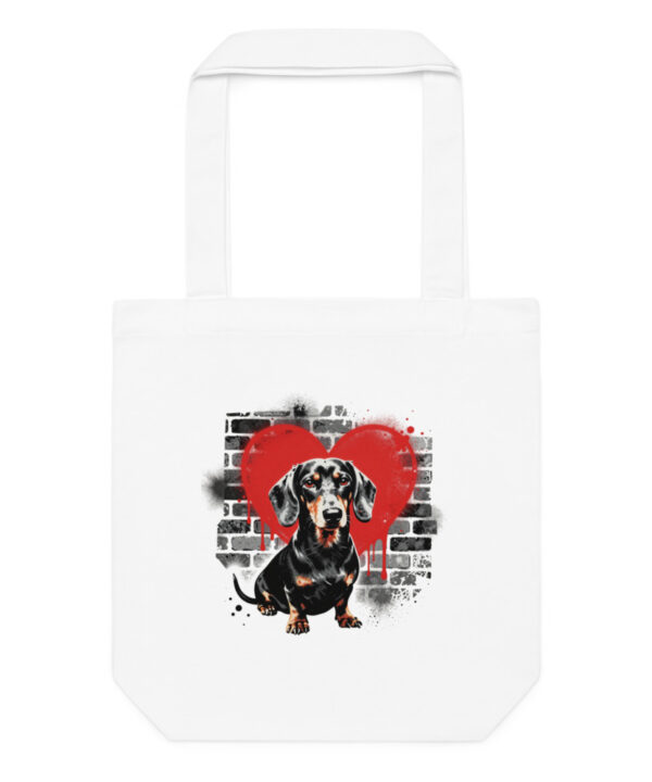 Tote bag Teckel Street Art