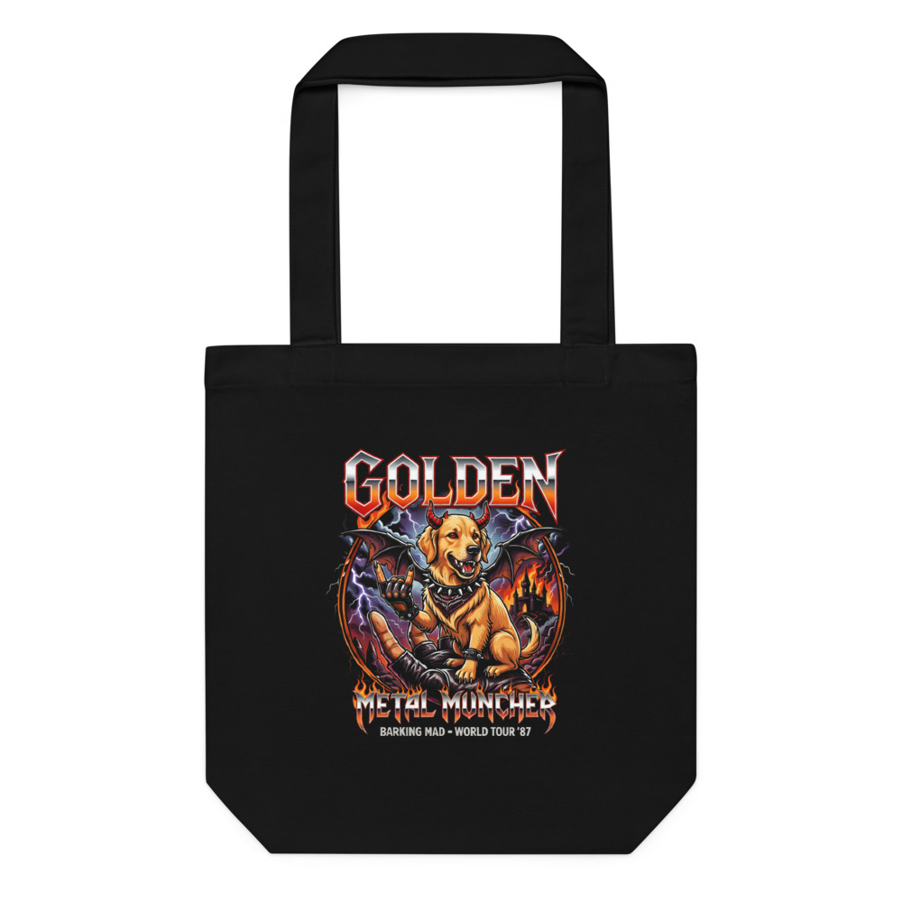 Tote bag Golden Retriever – Metal – AMOUR CHIEN
