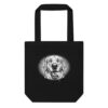 Tote bag Golden Retriever – Black & White – AMOUR CHIEN