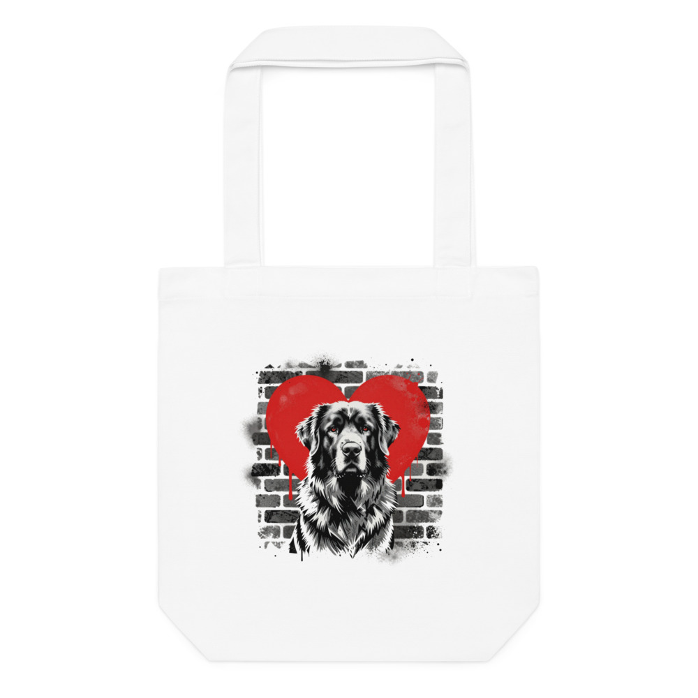 Tote bag Montagne des Pyrénées – Street Art – AMOUR CHIEN
