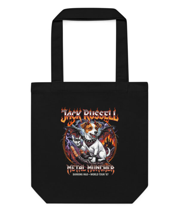 Tote bag Jack Russell Metal