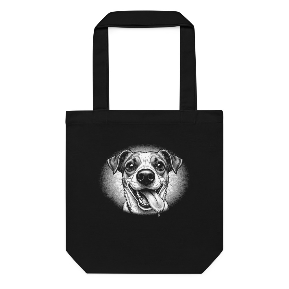 Tote bag Jack Russel – Black & White – AMOUR CHIEN
