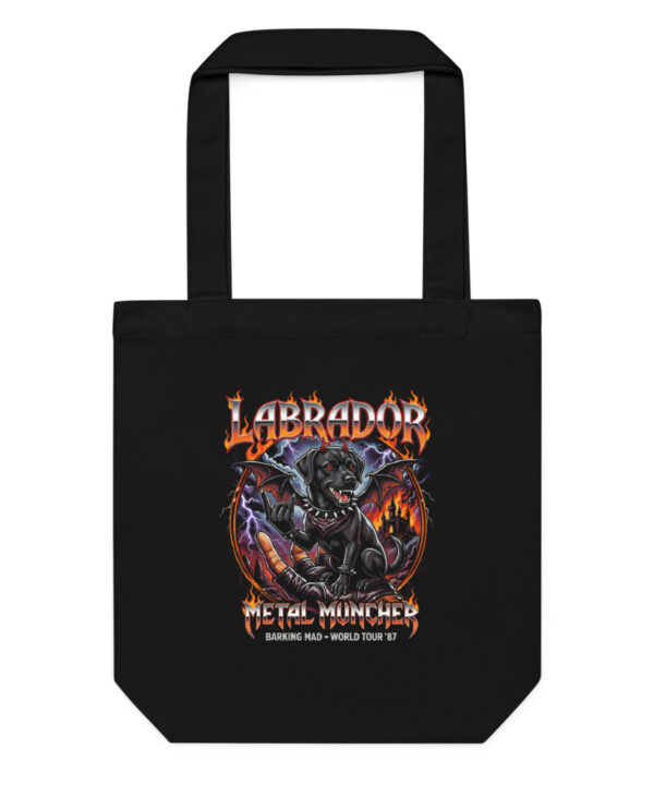 Tote bag Labrador Metal