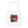 Tote bag Shiba Inu – Street Art – AMOUR CHIEN