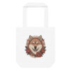 Tote bag Akita Inu – Tattoo – blanc – AMOUR CHIEN