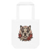 Tote bag American Bully – Tattoo – blanc – AMOUR CHIEN