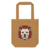 Tote bag American Staff – Tattoo – camel – AMOUR CHIEN