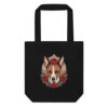 Tote bag Basenji – Tattoo – noir – AMOUR CHIEN