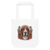 Tote bag Basset – Tattoo – blanc – AMOUR CHIEN