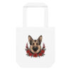 Tote bag Berger Allemand – Tattoo – blanc – AMOUR CHIEN