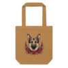 Tote bag Berger Allemand – Tattoo – camel – AMOUR CHIEN