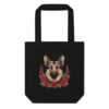 Tote bag Berger Allemand – Tattoo – noir – AMOUR CHIEN