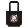 Tote bag Berger Blanc Suisse – Tattoo – noir – AMOUR CHIEN