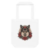 Tote bag Berger des Shetland – Tattoo – blanc – AMOUR CHIEN
