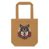 Tote bag Berger des Shetland – Tattoo – camel – AMOUR CHIEN