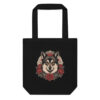 Tote bag Berger des Shetland – Tattoo – noir – AMOUR CHIEN