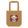Tote bag Bichon Frisé – Tattoo – camel – AMOUR CHIEN