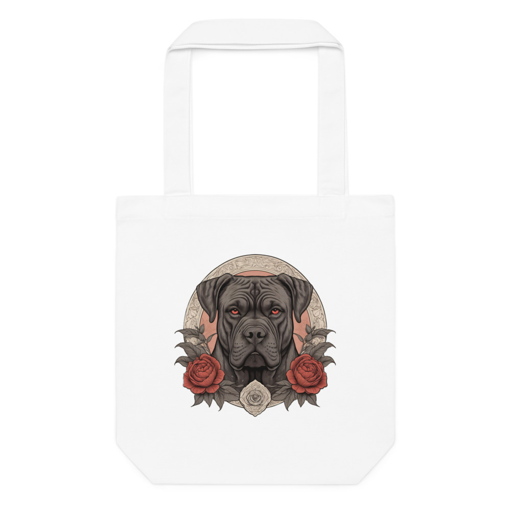 Tote bag Cane Corso – Tattoo n° 2 – blanc – AMOUR CHIEN