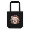 Tote bag Golden Retriever – Tattoo – noir – AMOUR CHIEN
