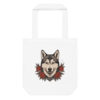Tote bag Husky – Tattoo – blanc – AMOUR CHIEN