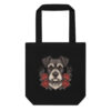 Tote bag Schnauzer – Tattoo – noir – AMOUR CHIEN