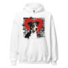 Sweat à capuche Jack Russell – Street Art – blanc – AMOUR CHIEN